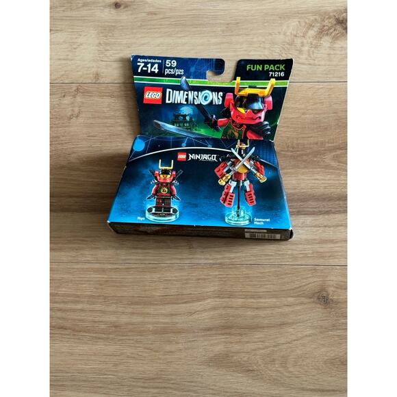 Lego Other - LEGO Dimensions Ninjago Nya Fun Pack 71216 – Complete w/ Samurai Mech – Retired